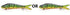 10/14cm Sinking Wobblers Fishing Lures Jointed Crankbait Swimbait 8 Segment Hard Artificial Bait For Fishing Tackle Lure